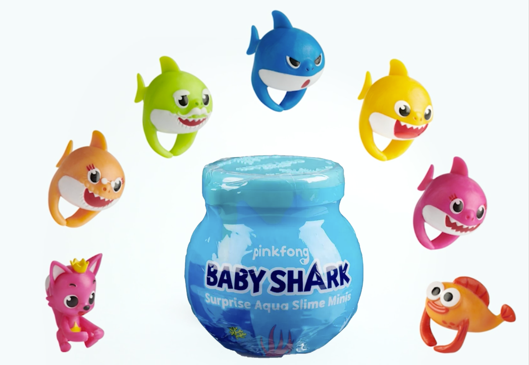 Мини-фигурки WowWee Baby Shark Slime Blind Mini