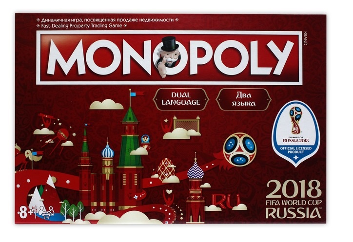 Новая Monopoly по мотивам FIFA 2018