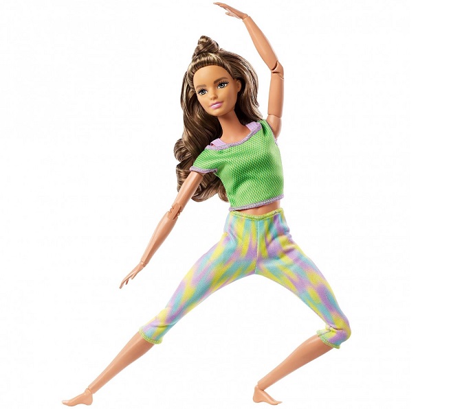 Кукла Barbie без ограничения движения