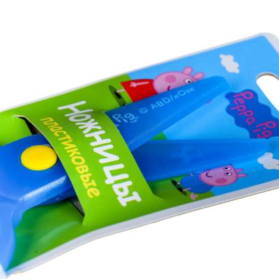 Ножницы пластиковые Peppa Pig