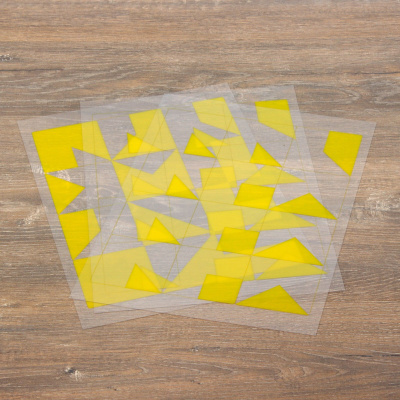Игра «Прозрачный квадрат» (Жёлтый)