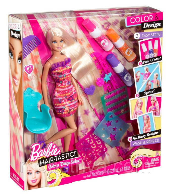 Модная прическа barbie барби