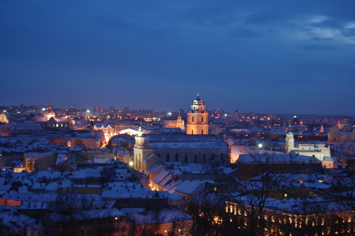 Новогоднее путешествие в сказочный город Вильнюс