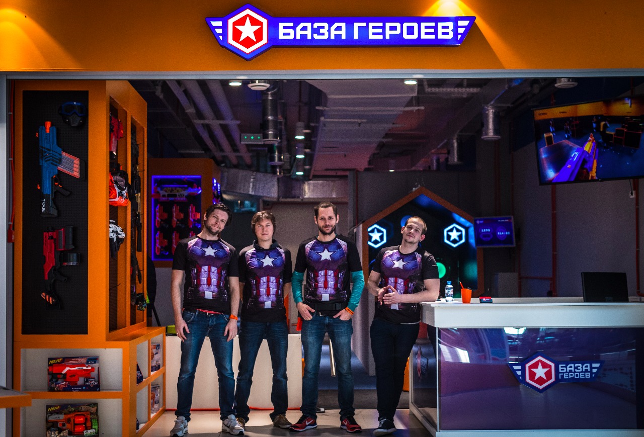 База Героев – первая площадка в Москве, предназначенная для игры в NERF