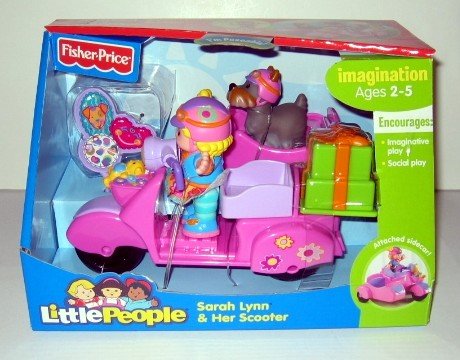 Fisher Price Little People - Sarah Lynn & Her Scooter
