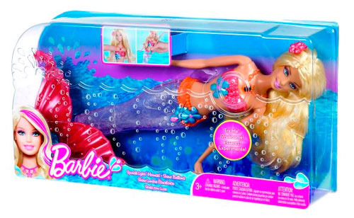 Кукла Barbie «Русалка-сверкающие огоньки» в ассортименте