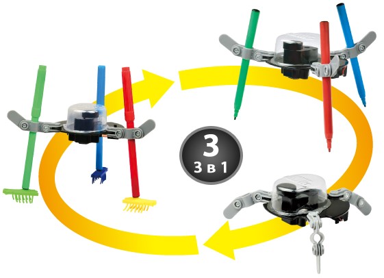 Конструктор-игрушка «Робот-художник»