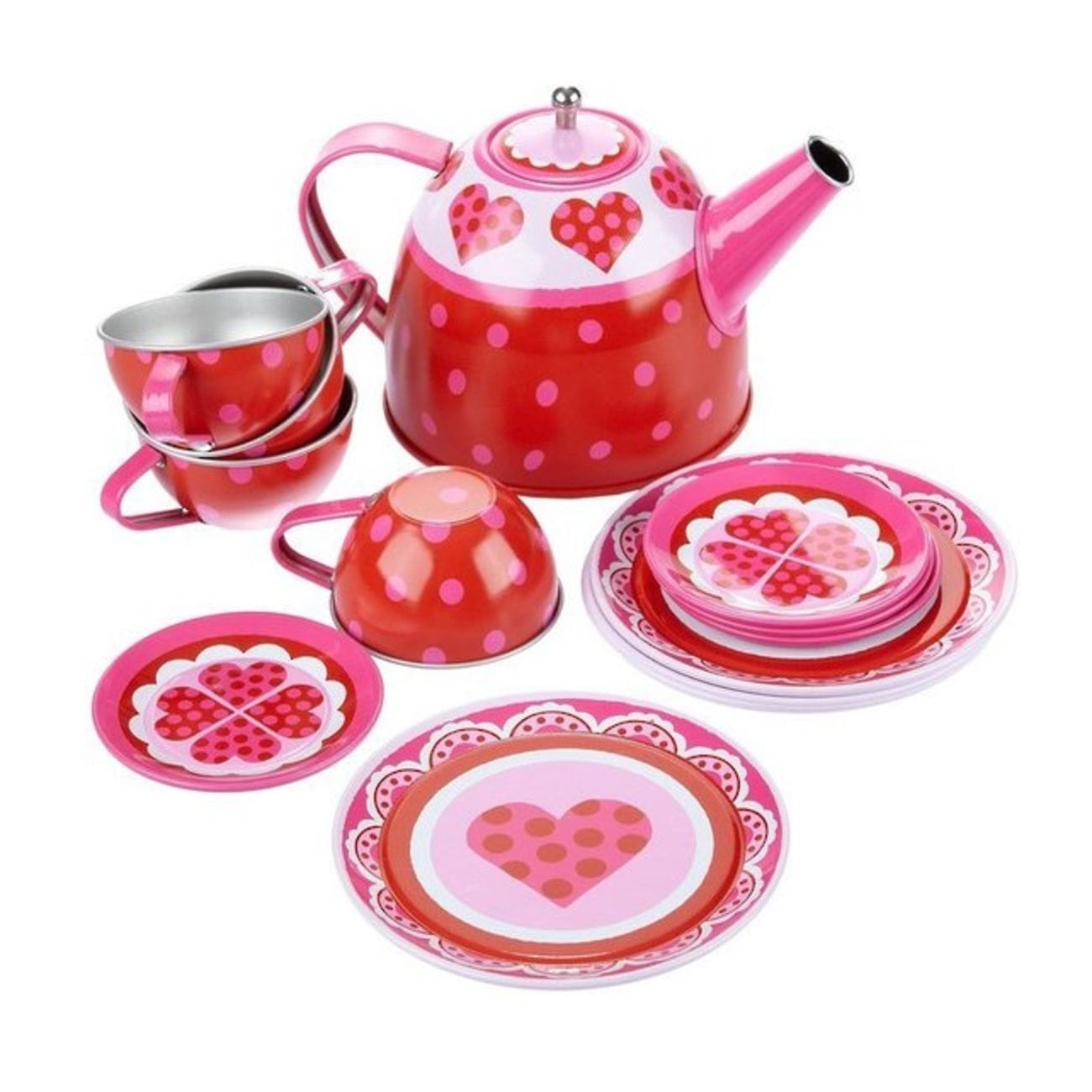 Набор посуды Alex Heart tin Tea Set 704h