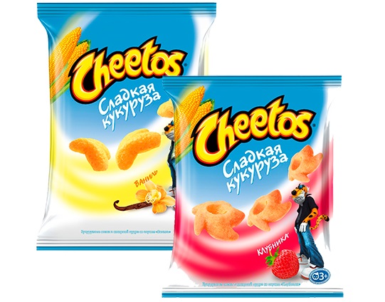 Cheetos - сладкая кукуруза!