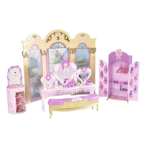 Комнатный гарнитур для двенадцати Барби «Комната принцесс»