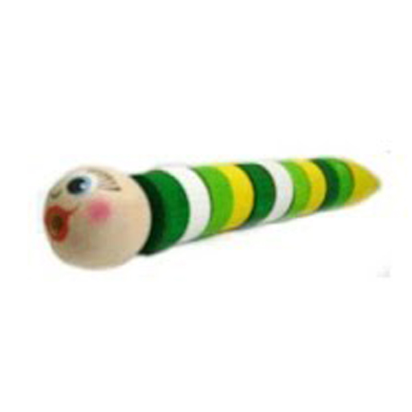 Наборная деревянная игрушка «Гусеница»