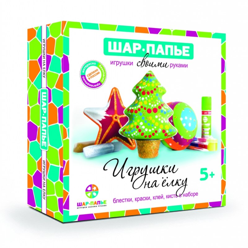 Набор для творчества «Игрушки на елку»