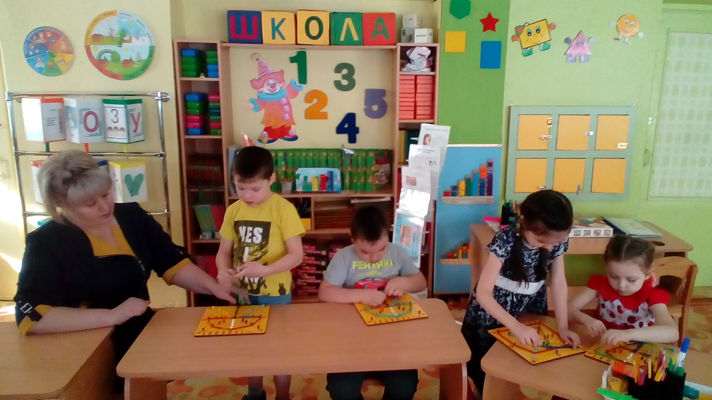 Игры Воскобовича в детском саду