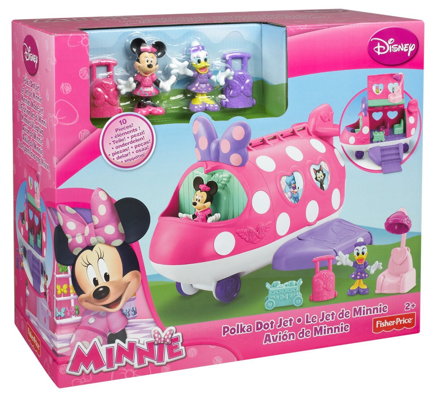Набор Disney Minnie Mouse Polka Dot Jet Play Set