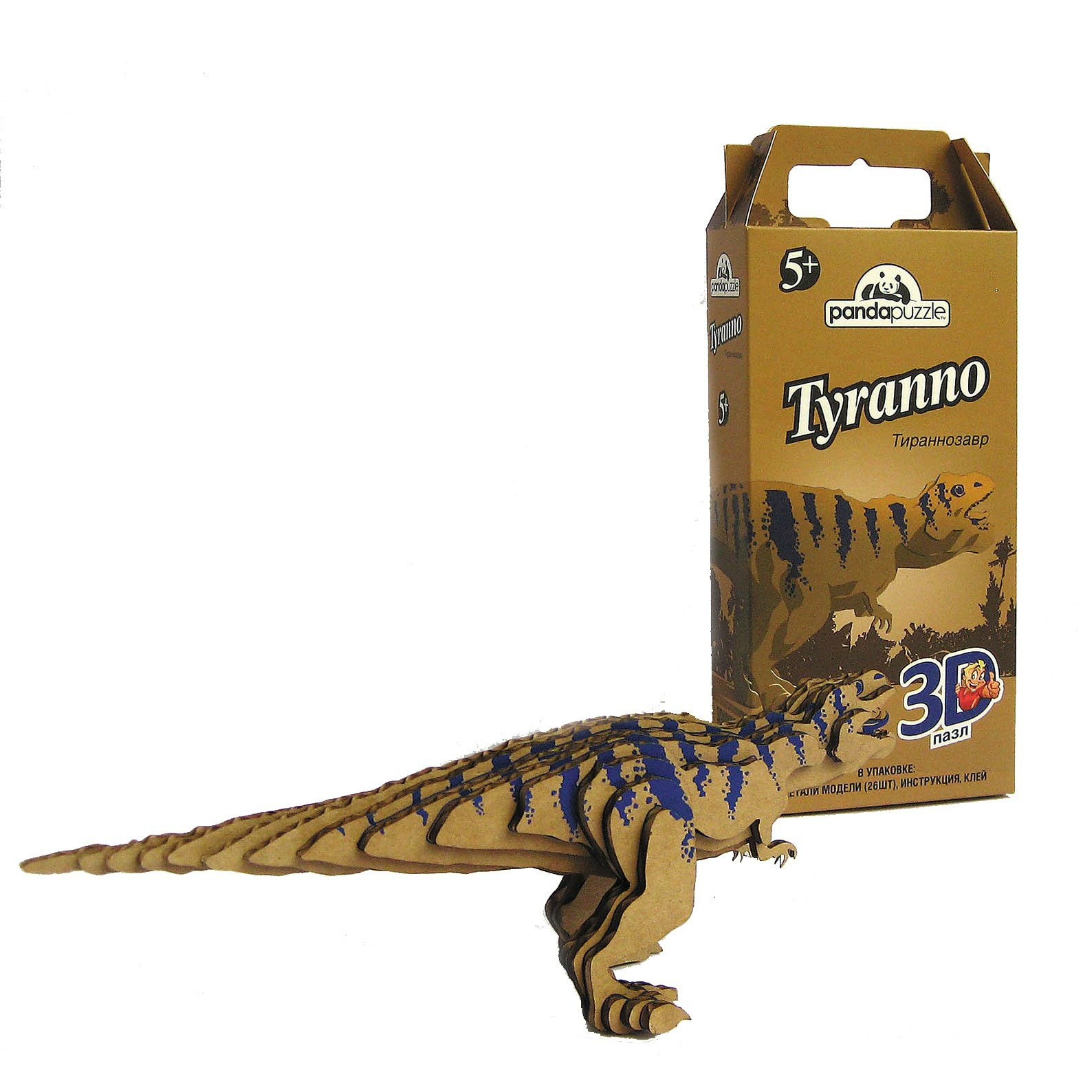 3D-пазл «Тираннозавр»