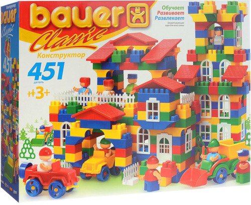 Конструктор Bauer Classic, 451 дет.