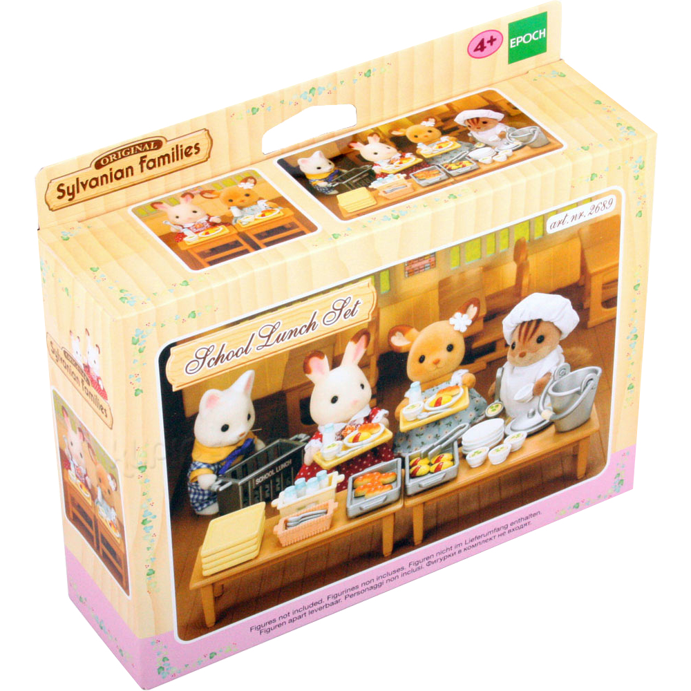 Игровой набор Sylvanian Families «Школьный обед»
