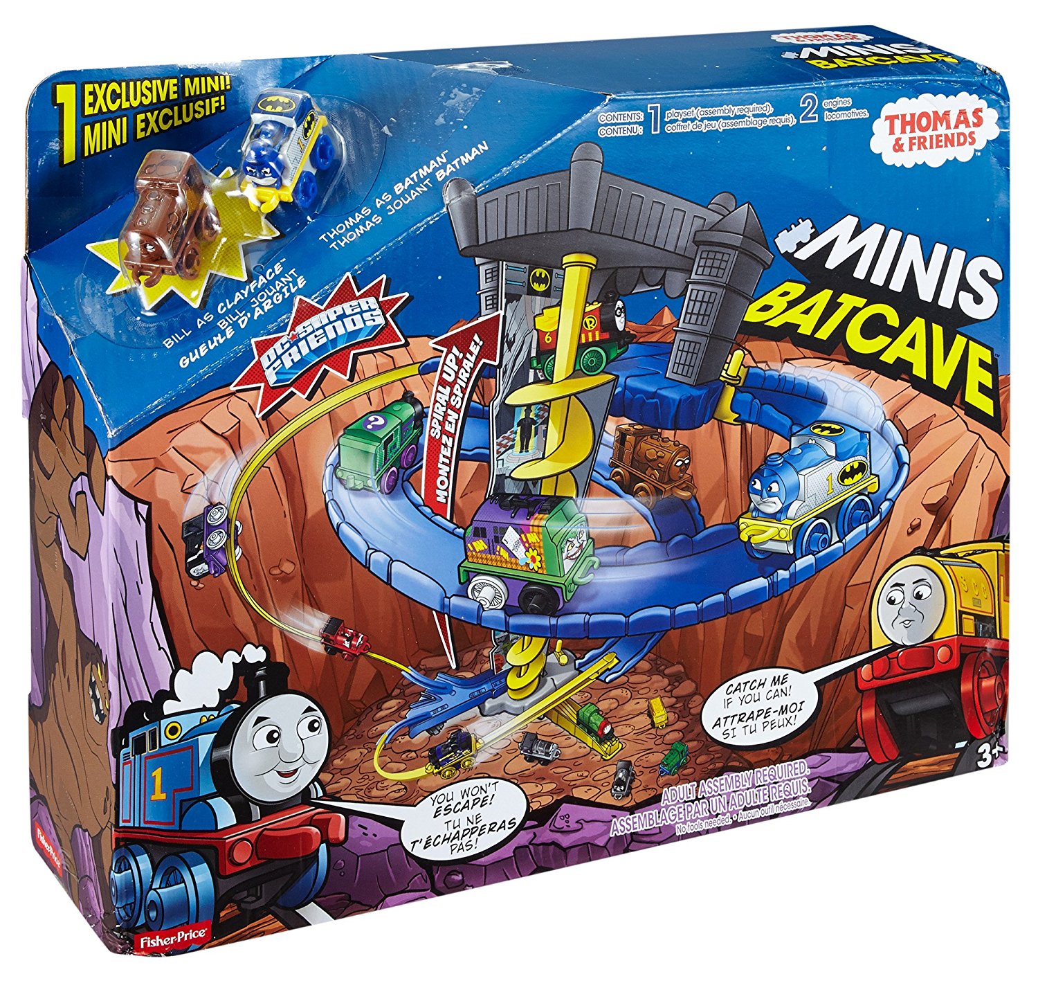Thomas and Friends Minis Batcave (Walmart)