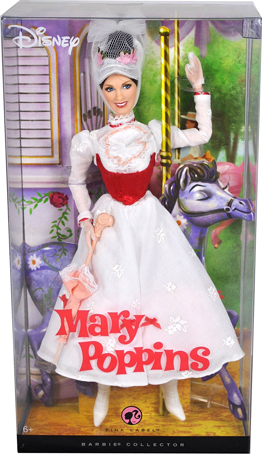 Коллекционная кукла Барби «Мэри Поппинс»