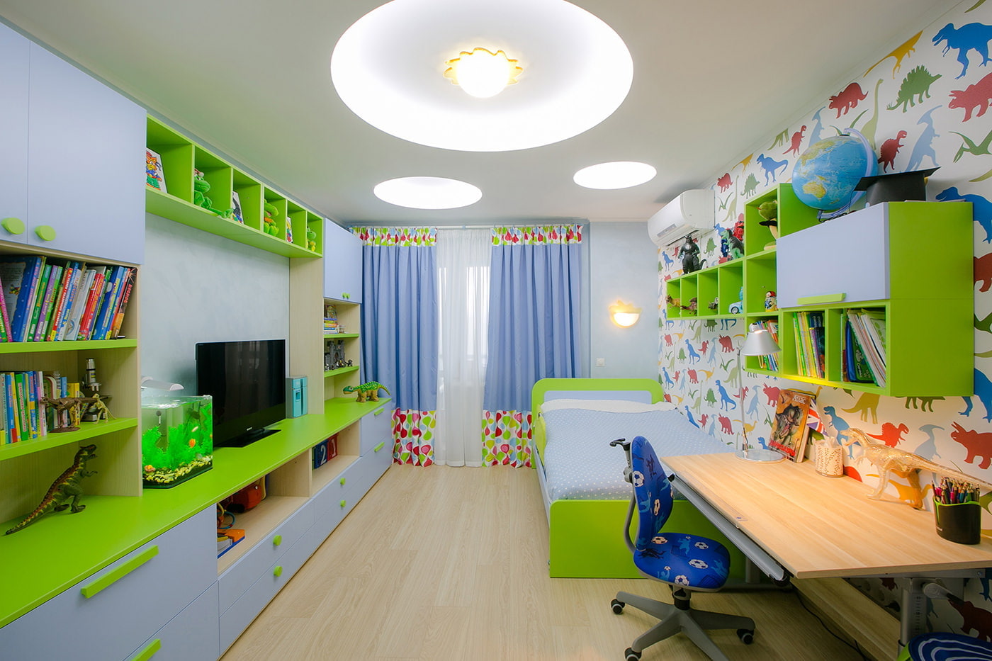 Выбор правильного освещения для детской комнаты