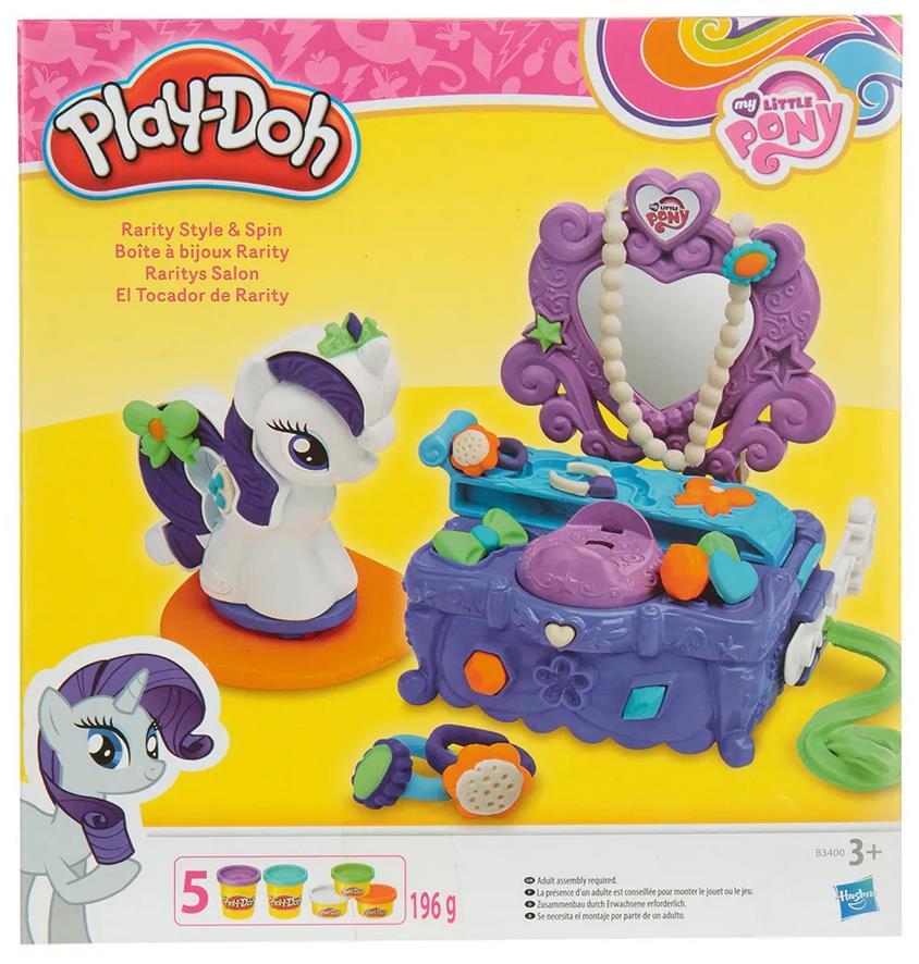 Игровой набор с пластилином «Туалетный столик Рарити»