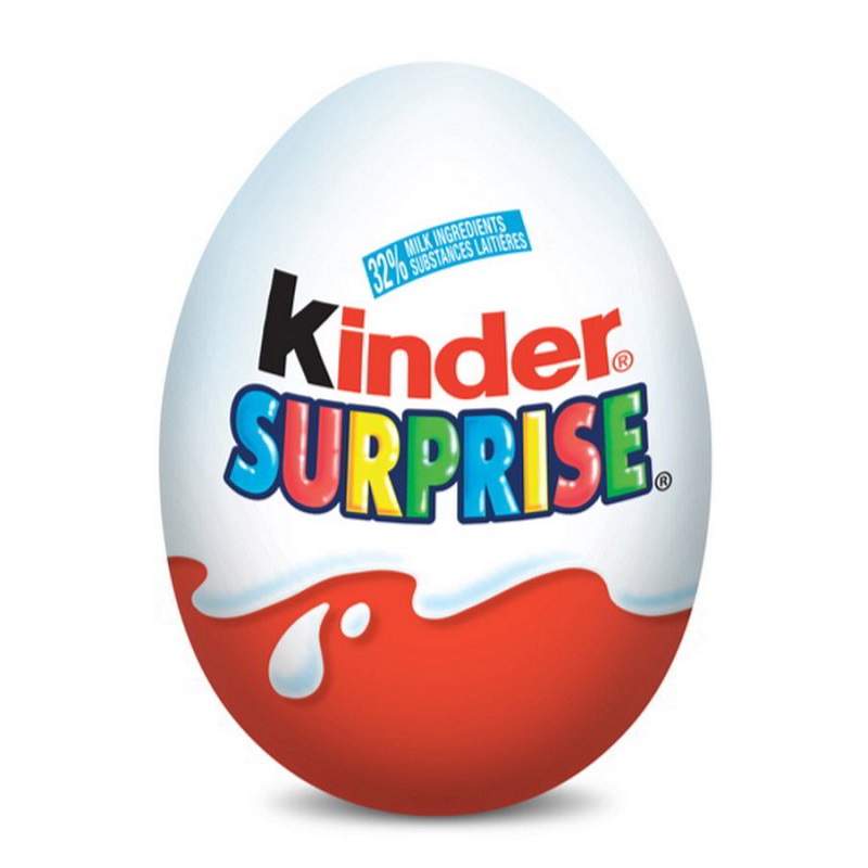 Шоколадное яйцо Kinder Surprise (киндер-сюрприз)