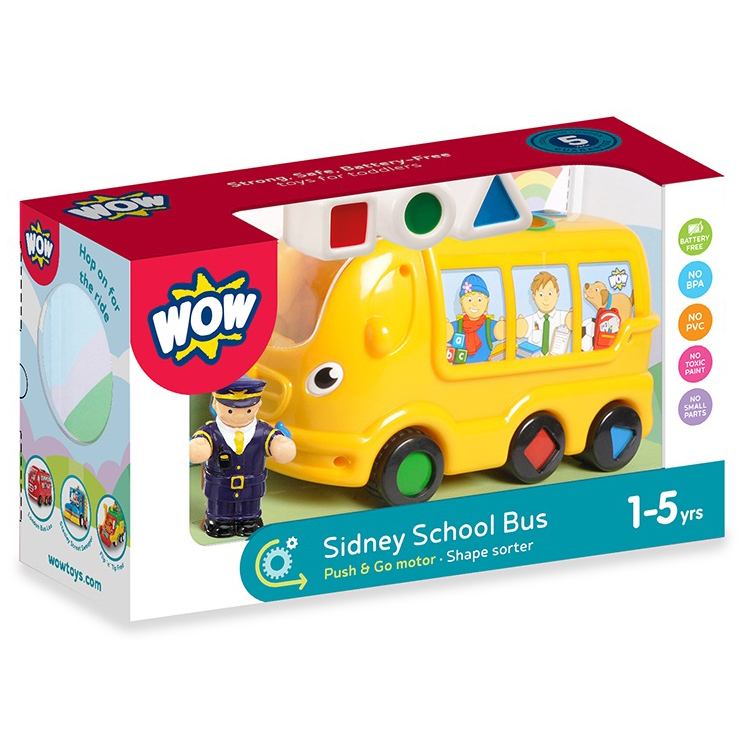 Развивающая игрушка «Школьный автобус Сидни»