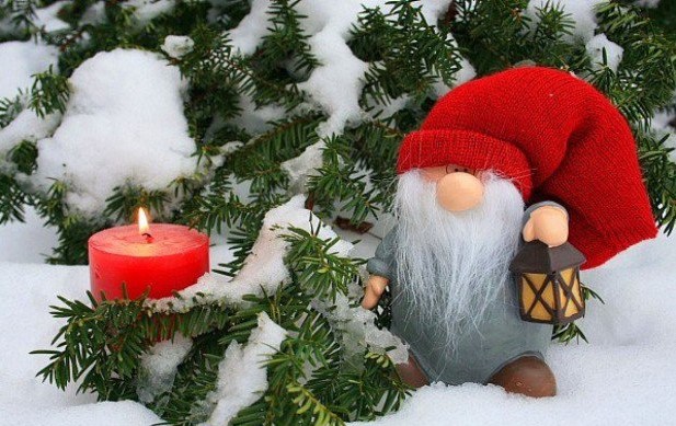 Рождественский норвежский гном вместо Деда Мороза