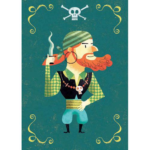 Пригласительные открытки «Пираты»