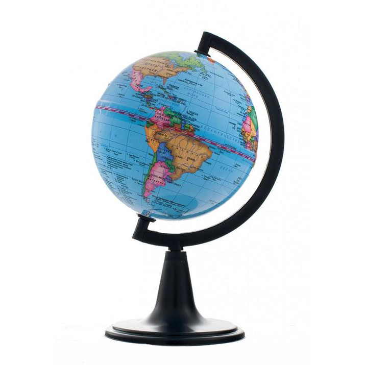 Политический глобус Земли, диаметр 12 см