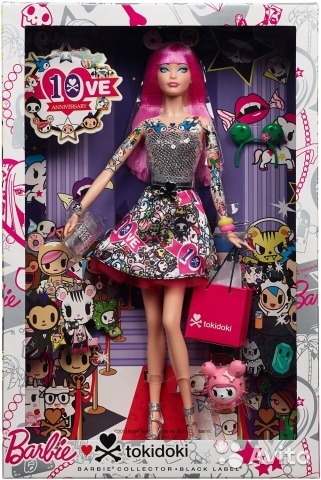 Кукла Barbie Токидоки
