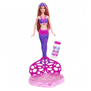 Кукла Barbie «Русалочка с волшебными пузырьками»