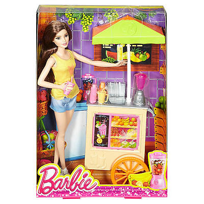 Barbie Careers Smoothie Chef Playset with Brunette Doll