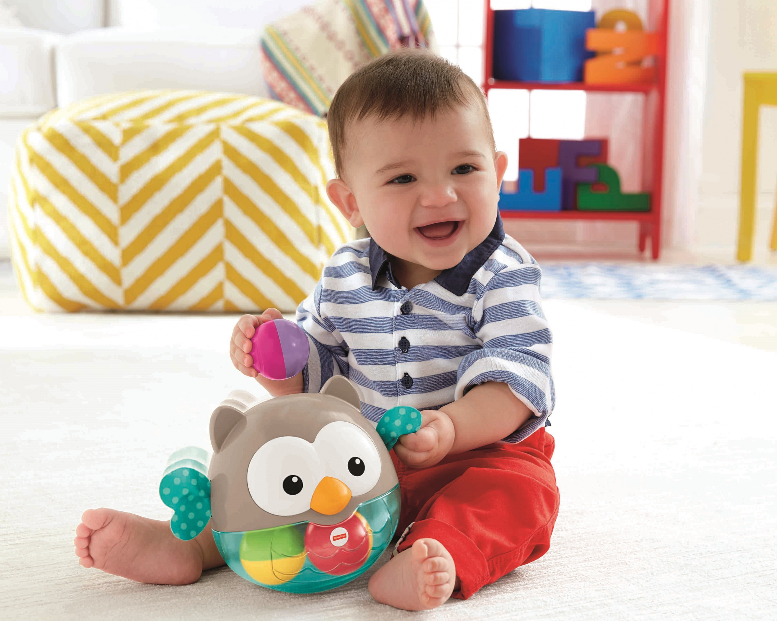 Веселимся вместе с занимательной Совой от Fisher-Price®! 