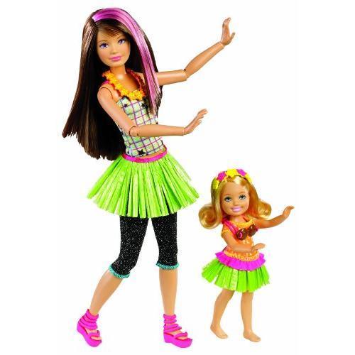 Кукла Барби Sisters Hula Dance Skipper and Chelsea Doll 2-Pack
