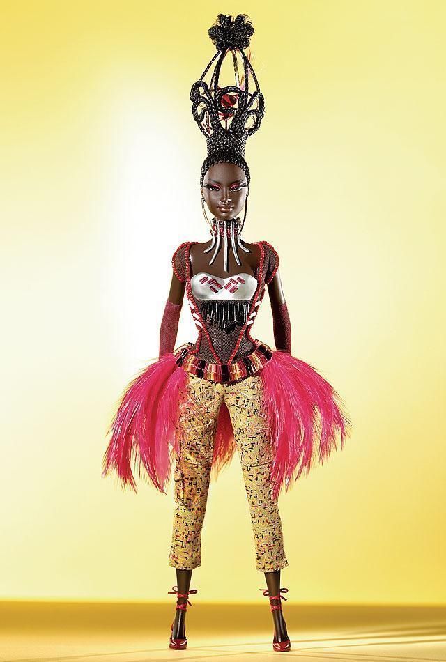Кукла Барби Tano Africaby by Byron Lars