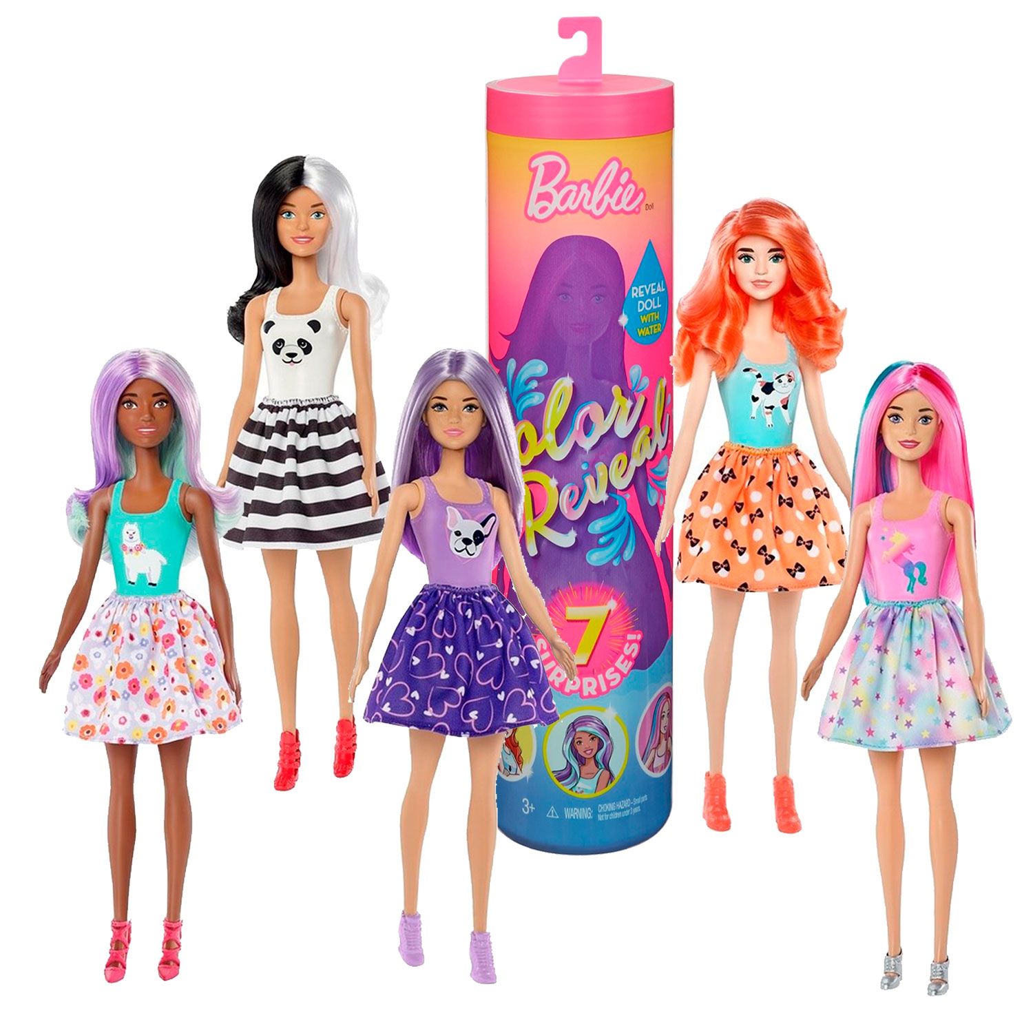 Куклы Barbie Color Reveal