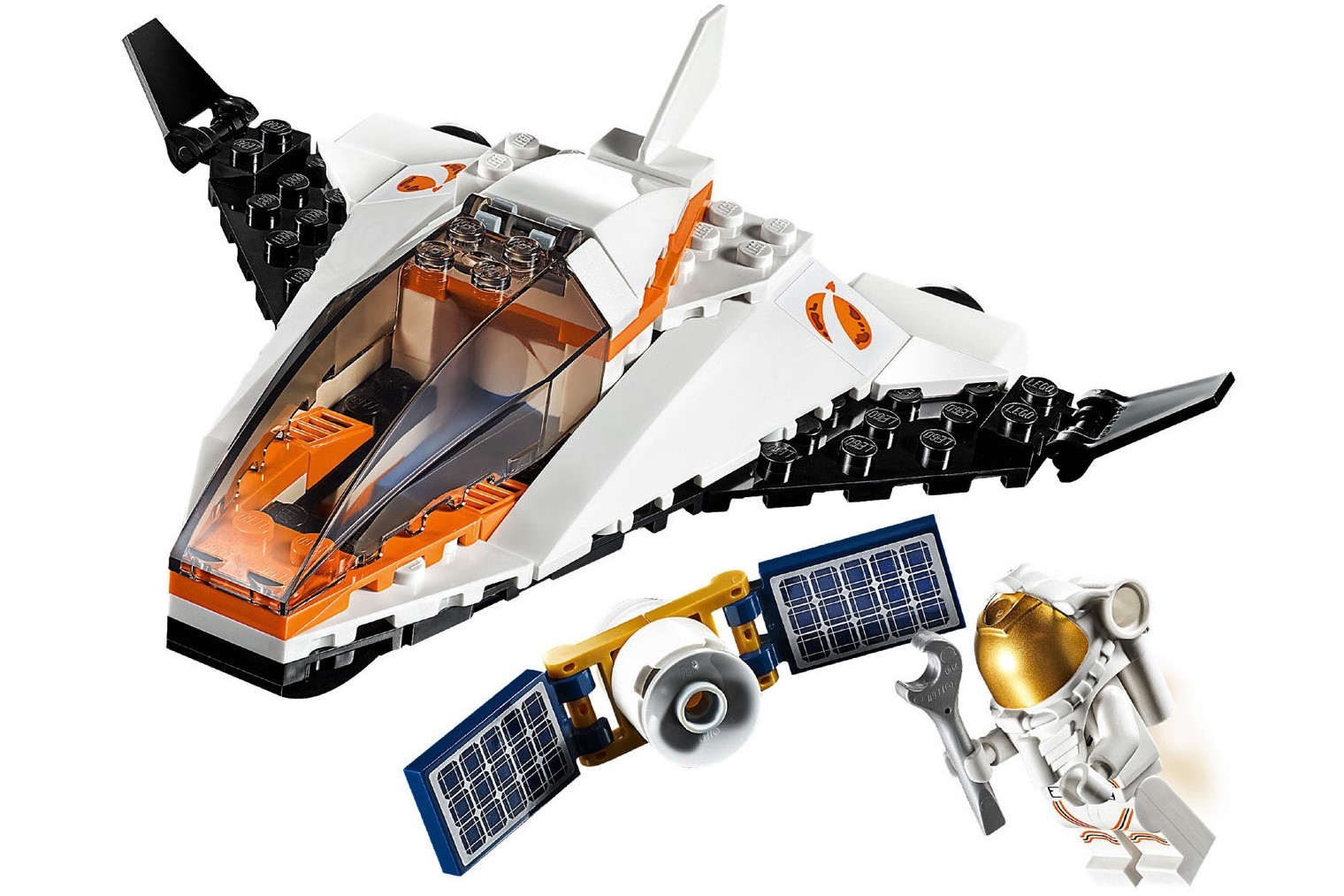 LEGO City Space Port «Миссия по ремонту спутника»