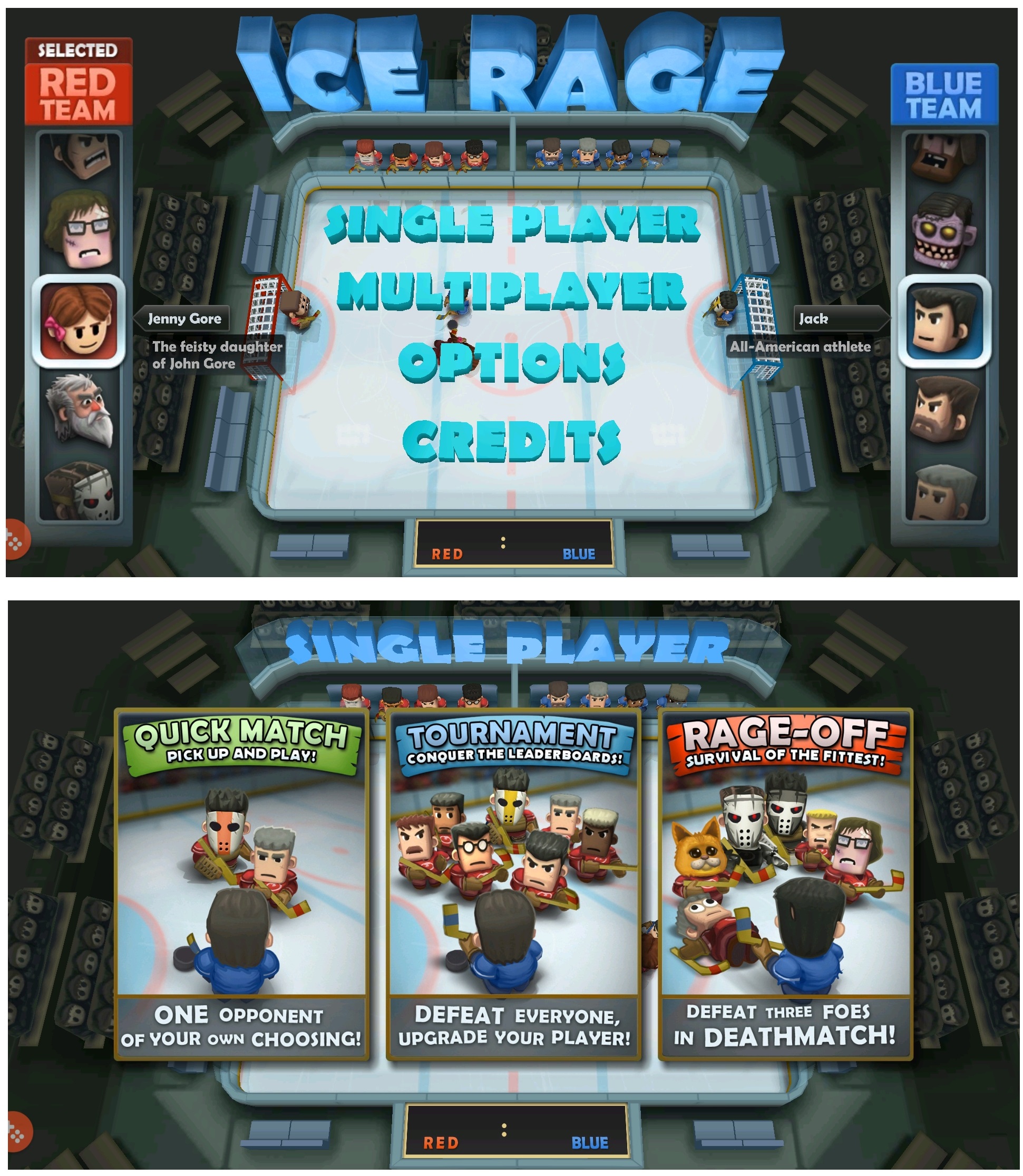 Ice Rage: Hockey Multiplayer