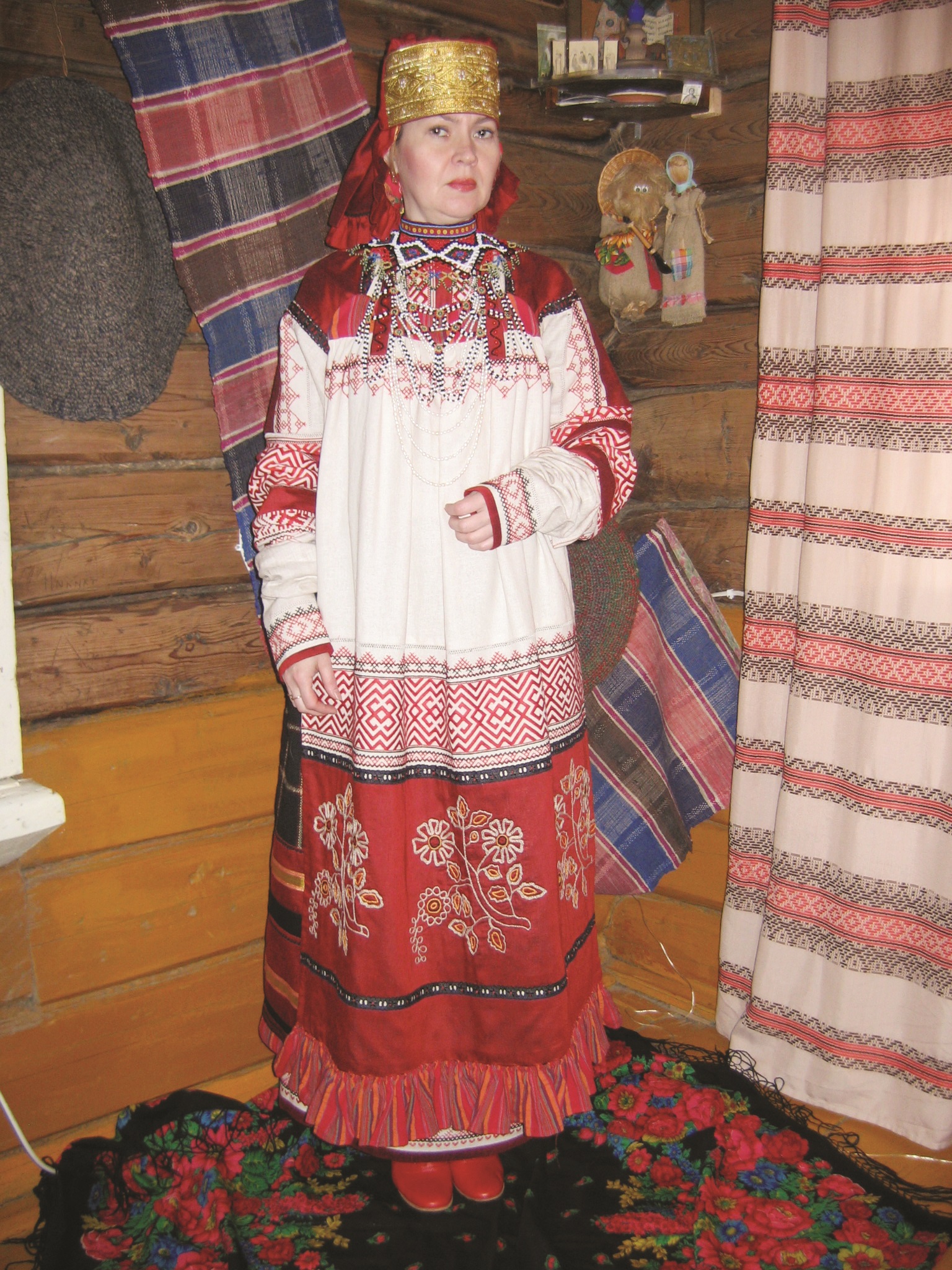 Как сшить головной убор русского народного костюма для девочки?