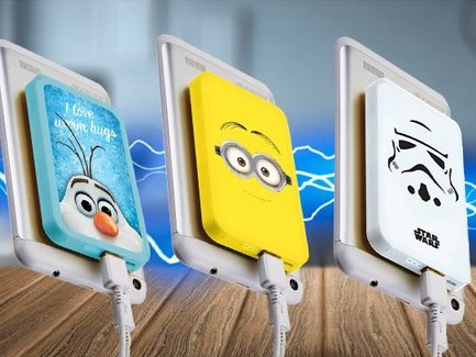 Зарядки для смартфона с лицензионными персонажами Зарядки для смартфона с лицензионными персонажами