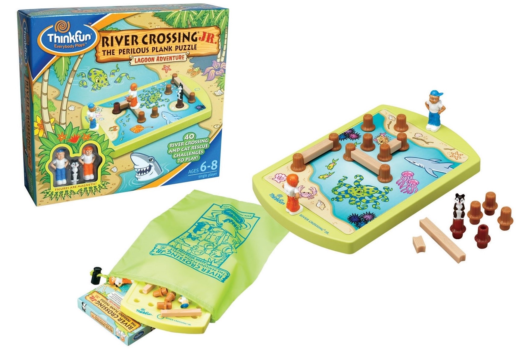 Игра-головоломка «Переправа для малышей» («Rivercrossing»)