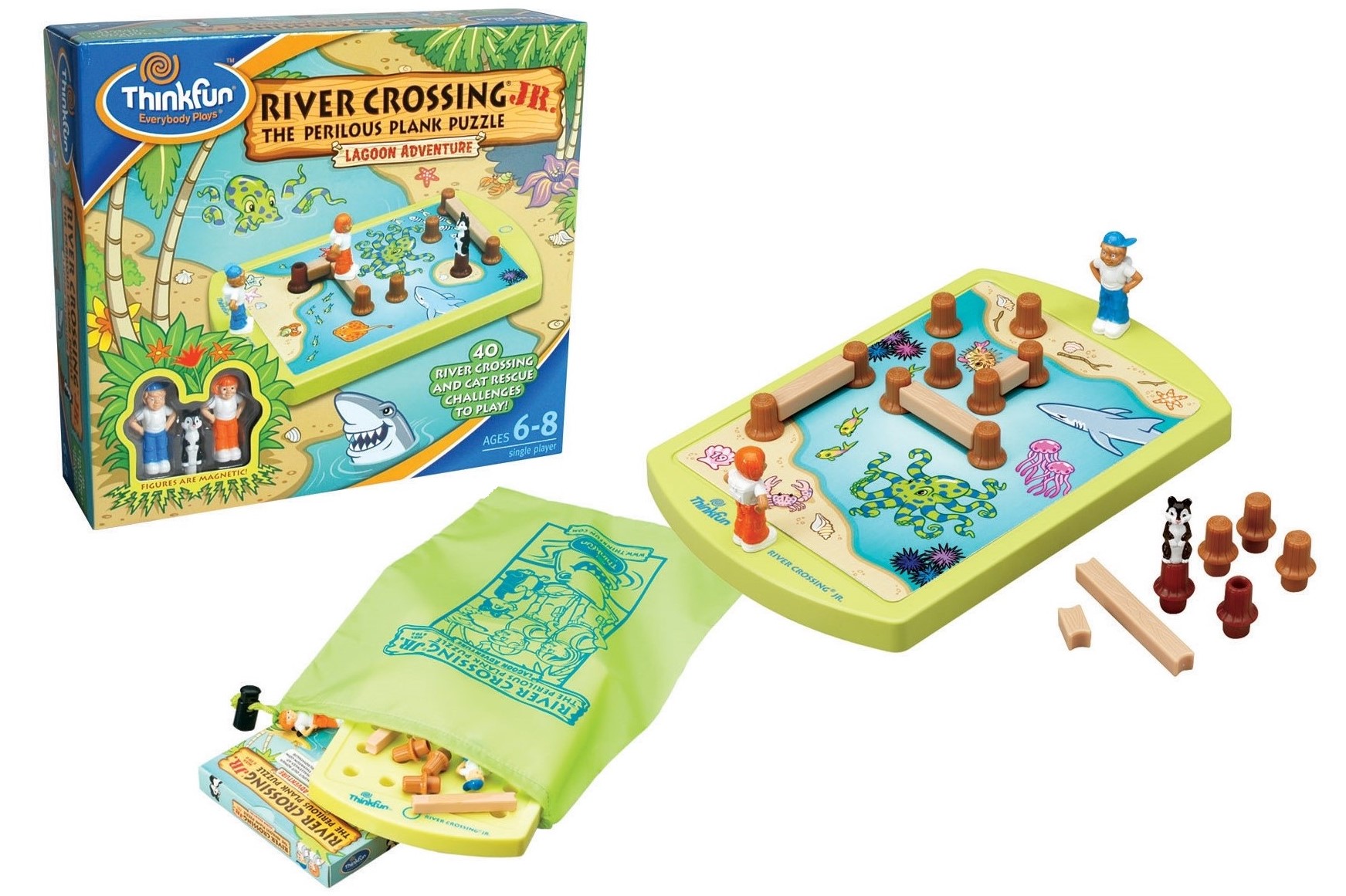 Игра-головоломка «Переправа для малышей» («Rivercrossing») Игра-головоломка «Переправа для малышей» («Rivercrossing»)