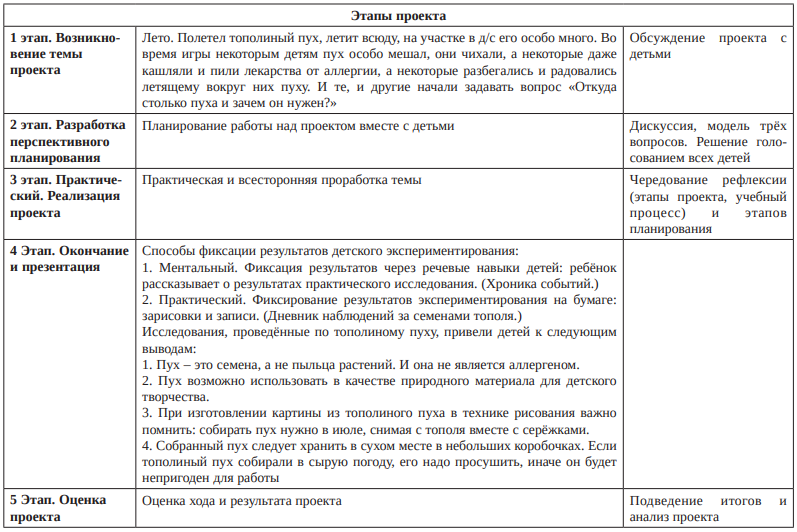 Этапы проекта Этапы проекта