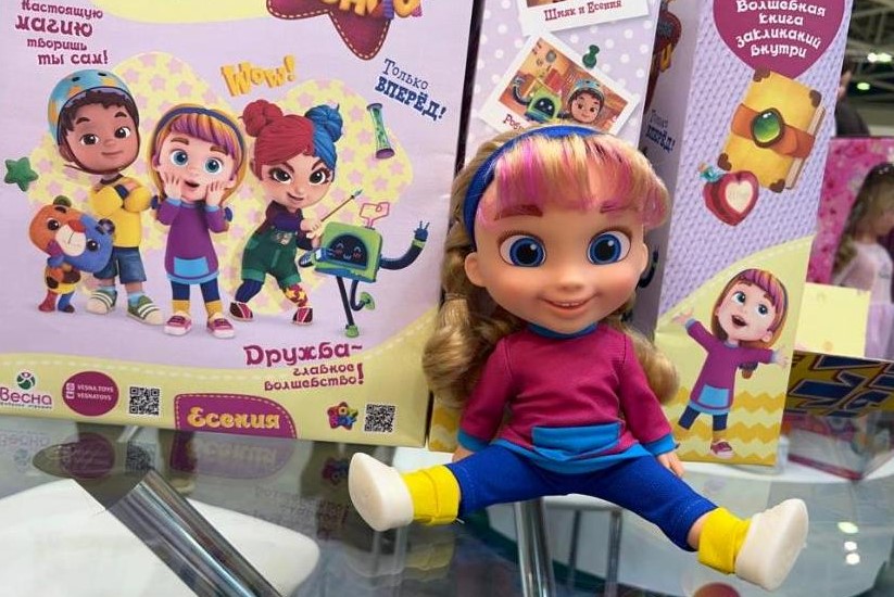 Олег Рой, Great frame и фабрика игрушек «Весна» представили новую куклу Есению!