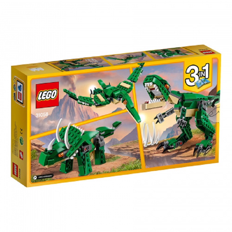 Lego динозавры