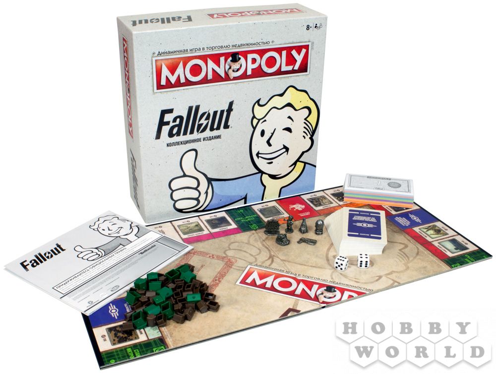 Монополия Fallout Монополия Fallout