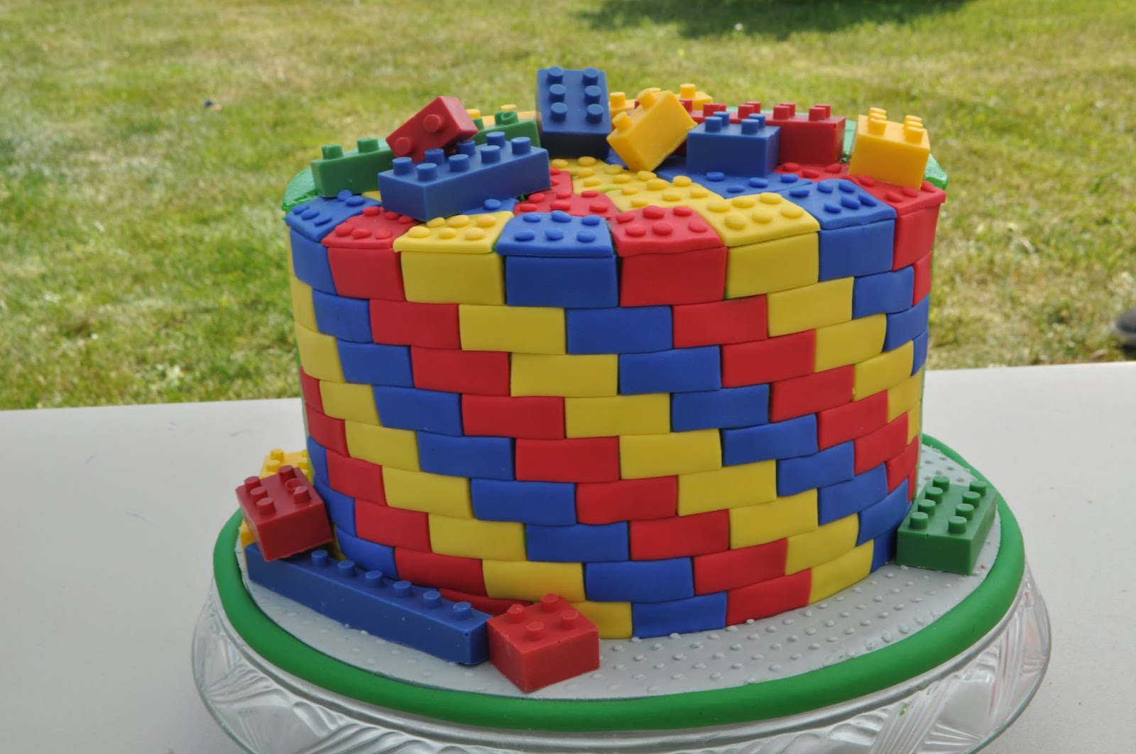 Lego торт