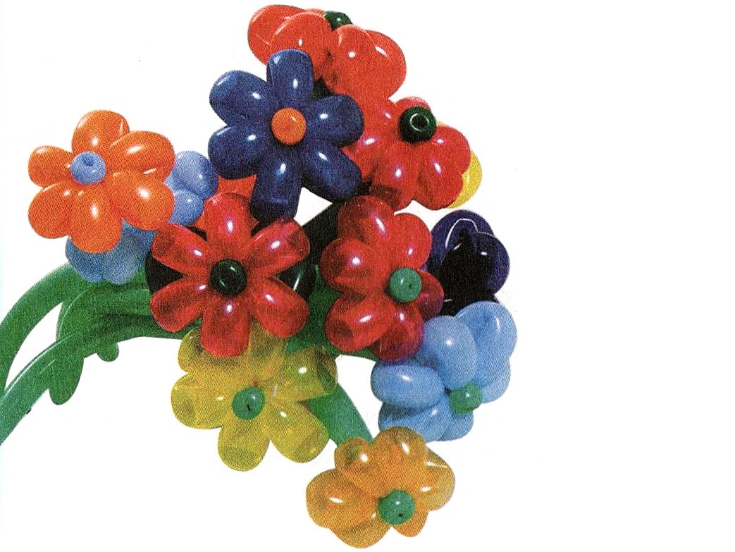 Цветы и букеты из воздушных шариков