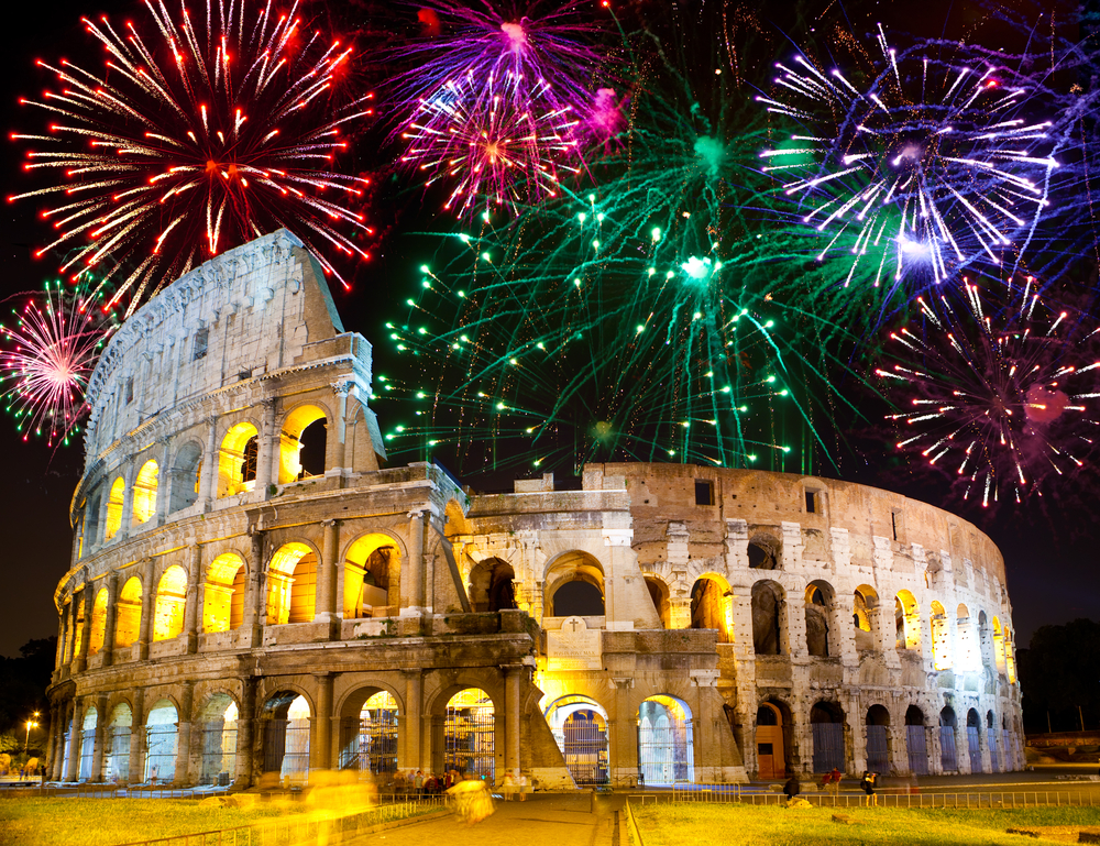 Новогодняя ночь в Италии